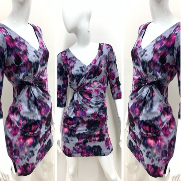 NYDJ Sylvia berry periwinkle shaper dress size 2P NWT - Picture 2 of 6